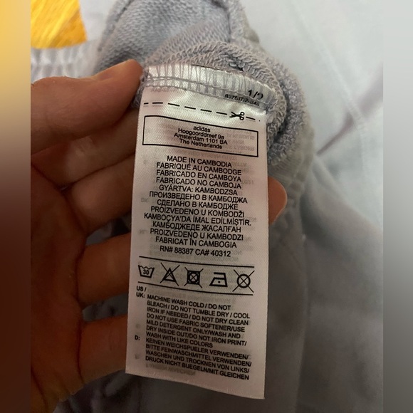 Adidas Originals Gray Joggers in Size Extra Small - Picture 5 of 5